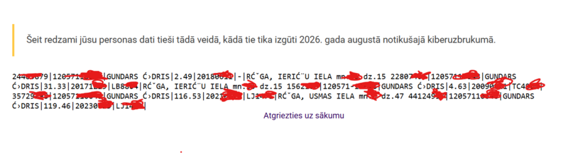 CSDD kiberuzbrukumā noplūduši aptuveni 1,2 miljonu klientu dati: ko patiesībā ieguva uzbrucēji un kādas ir cilvēku tiesības?